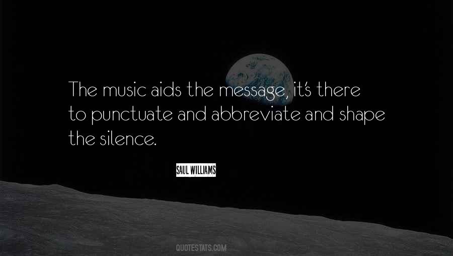 Quotes About Silence And Music #934006