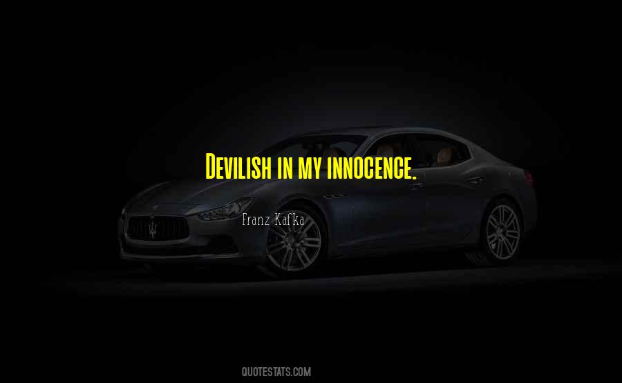 Quotes About Devilish #1005559