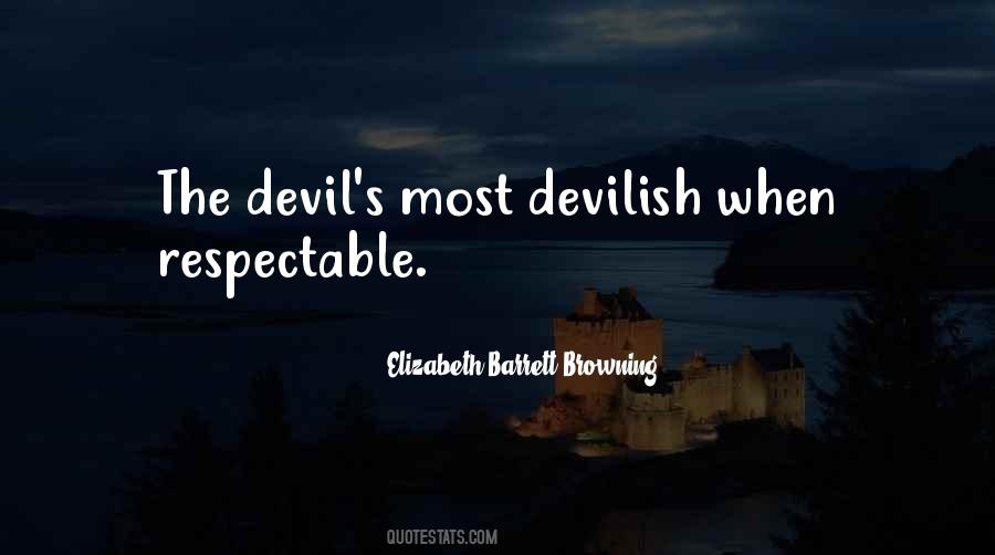 Quotes About Devilish #175570