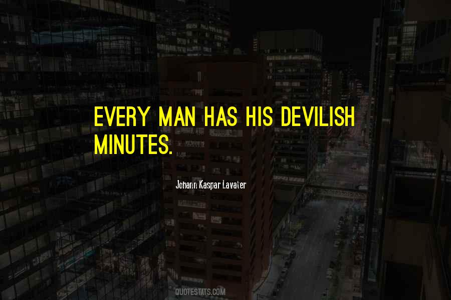 Quotes About Devilish #363895