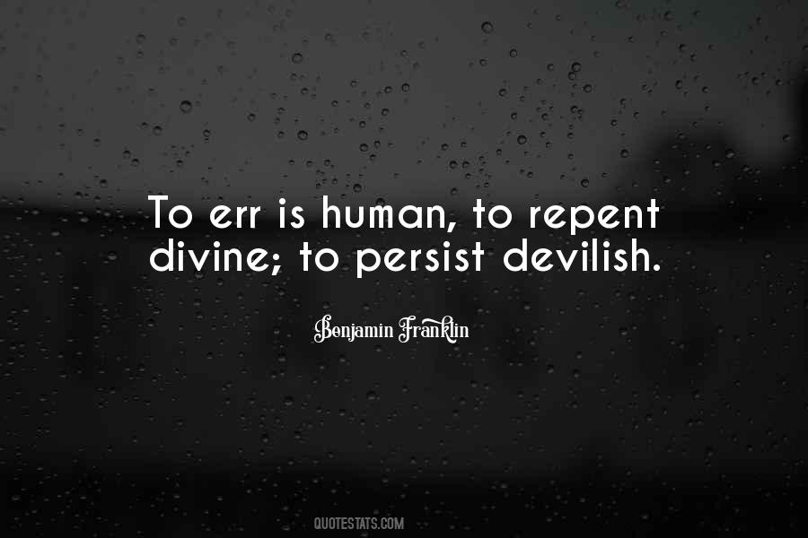 Quotes About Devilish #425898