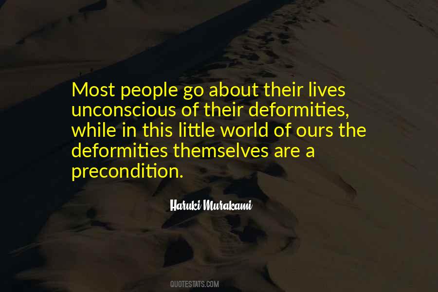 Quotes About Deformities #1502028