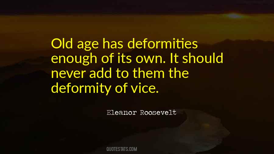 Quotes About Deformities #551328