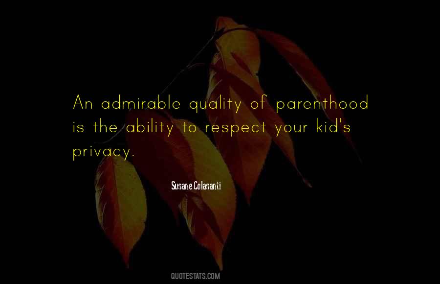 Parenthood's Quotes #134913