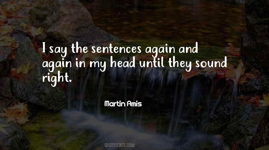 Quotes About Sentences #1336056