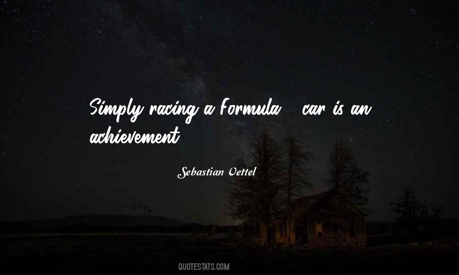 Quotes About Formula 1 Racing #828345