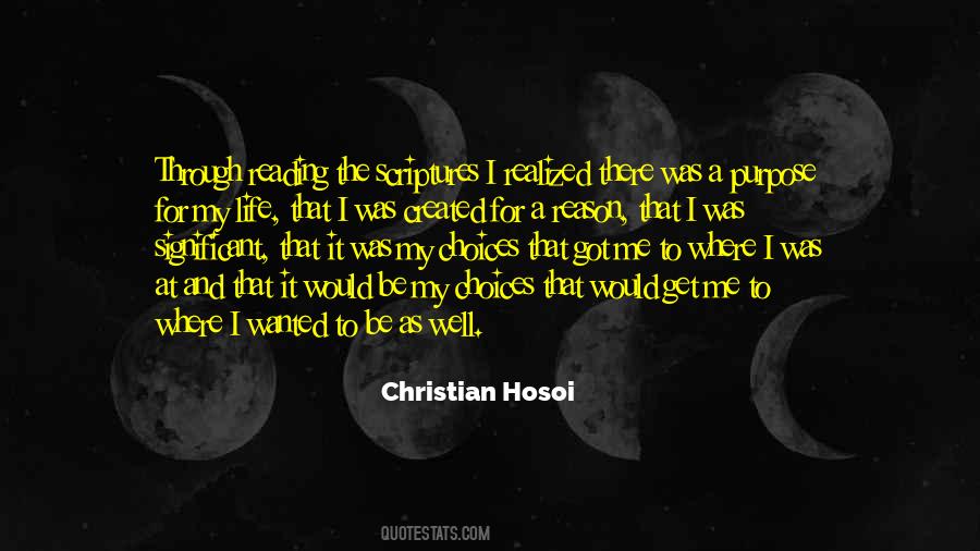 Quotes About Choices Christian #1240254