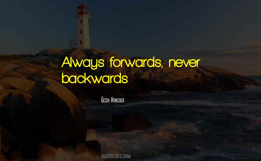 Quotes About Backwards #1031641