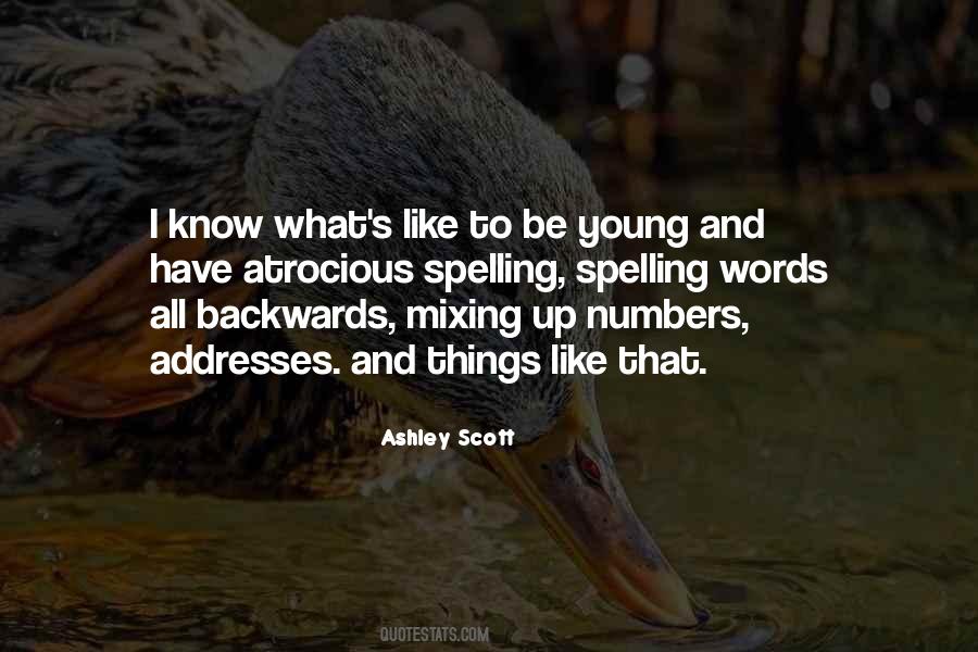 Quotes About Backwards #1170614