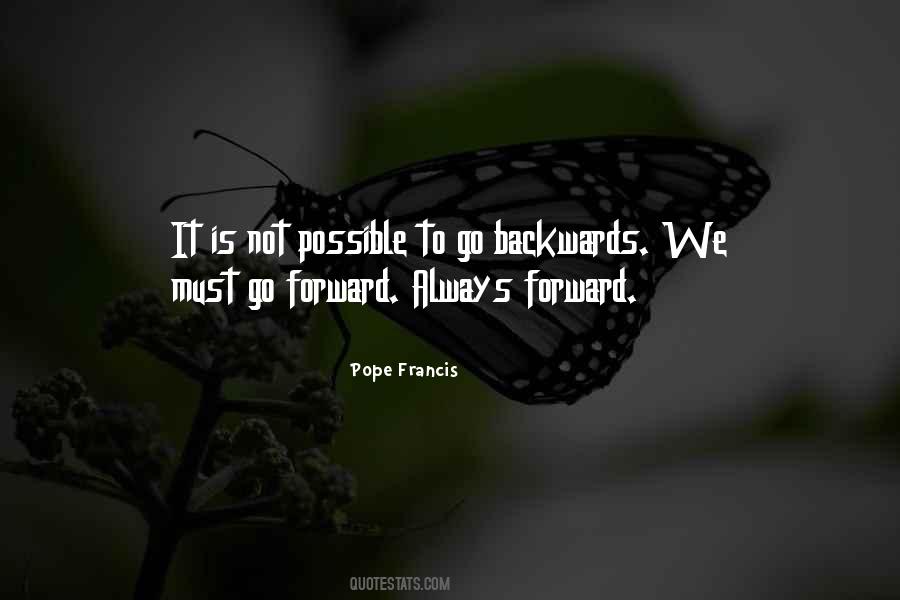 Quotes About Backwards #1295404