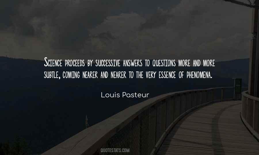 Pasteur's Quotes #1435204