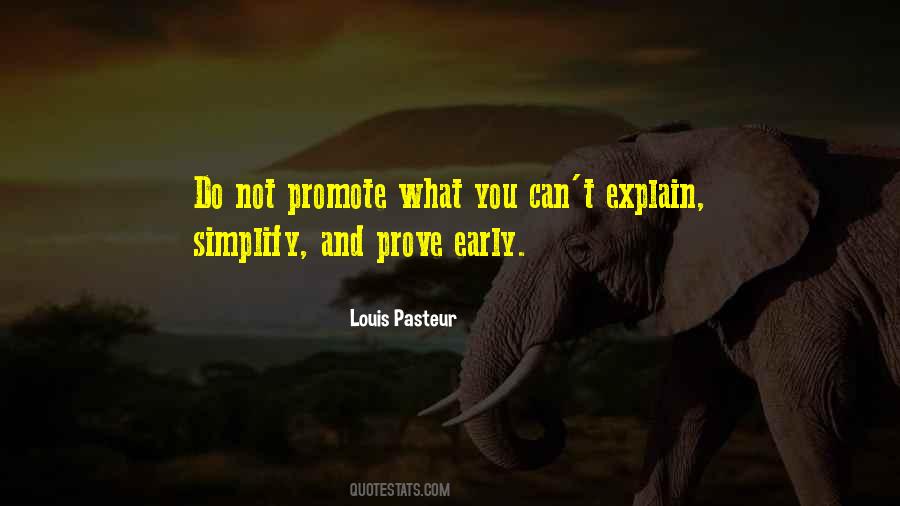 Pasteur's Quotes #650971