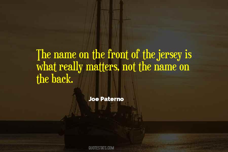 Paterno's Quotes #1013411