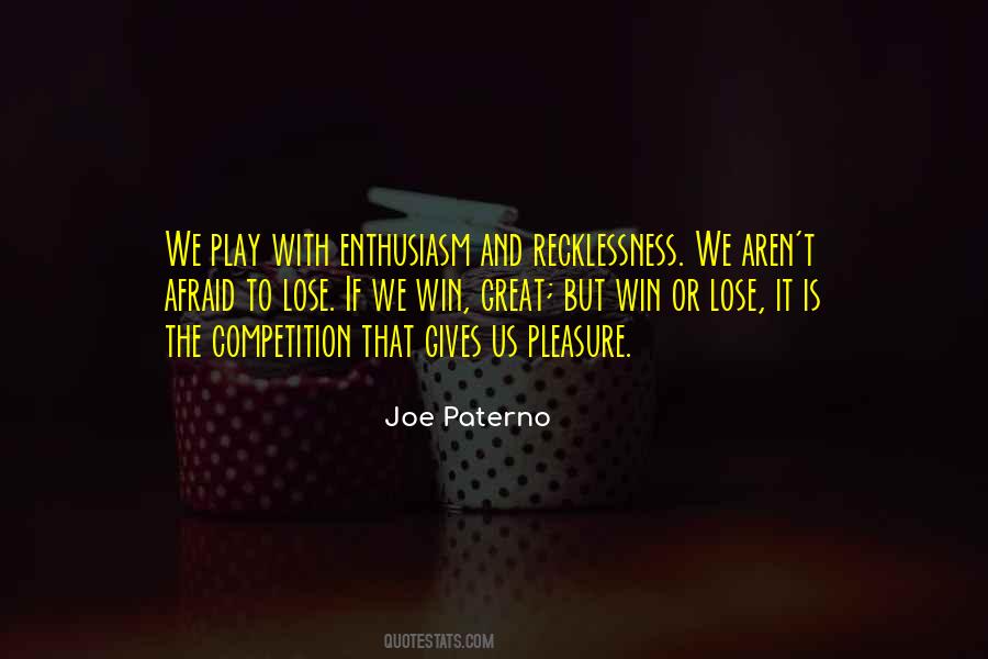 Paterno's Quotes #397401