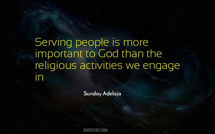Quotes About Sunday Worship #736716