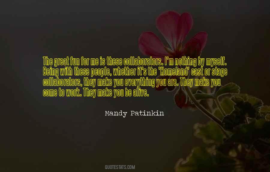 Patinkin Quotes #112531