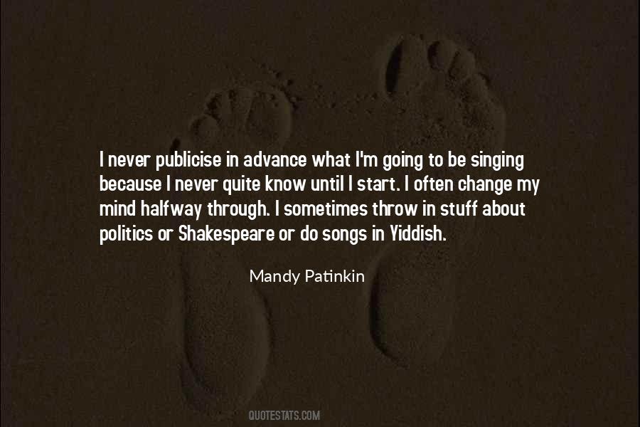 Patinkin Quotes #358506