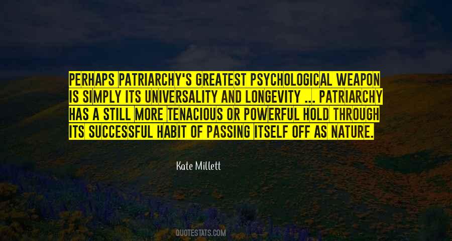 Patriarchy's Quotes #1565842