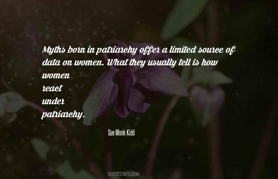 Patriarchy's Quotes #549299