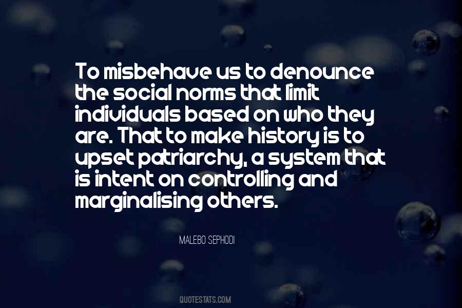 Patriarchy's Quotes #550597