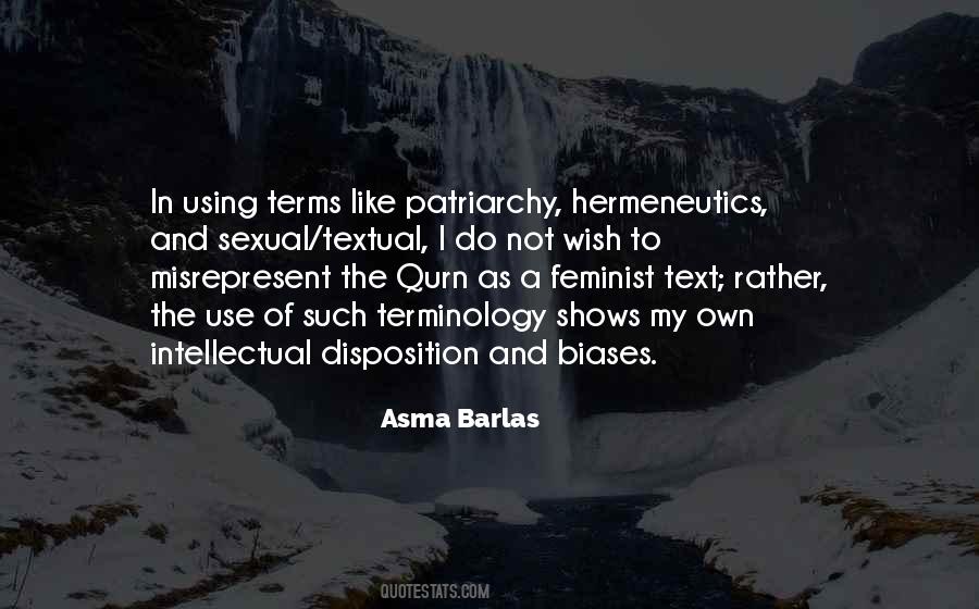Patriarchy's Quotes #88649