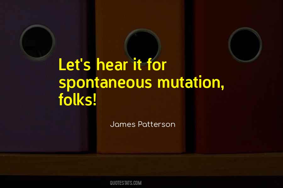 Patterson's Quotes #366913