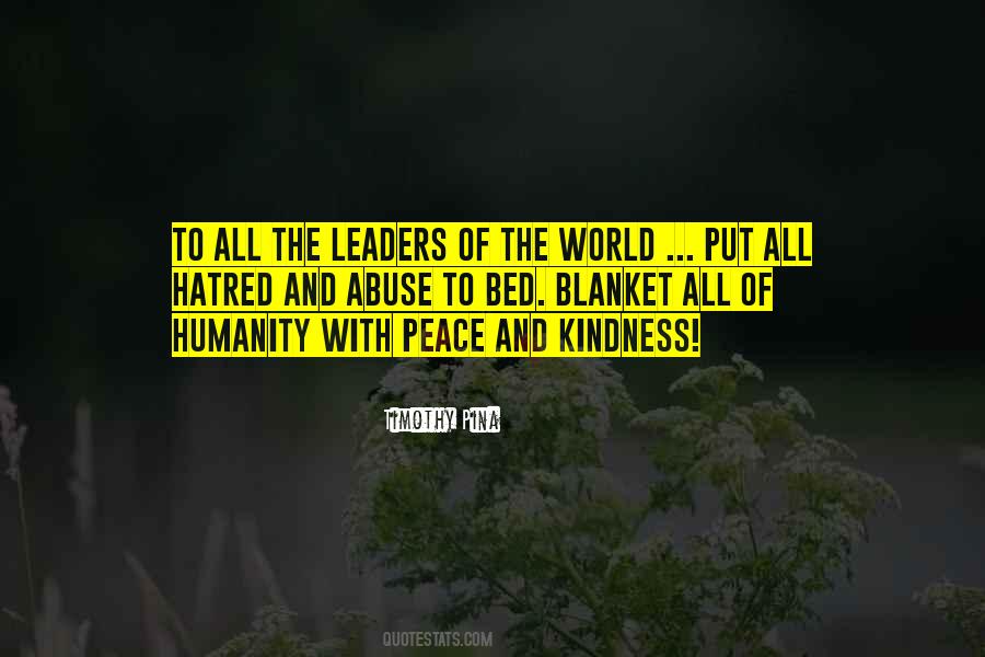 Quotes About Humanity And Peace #281118