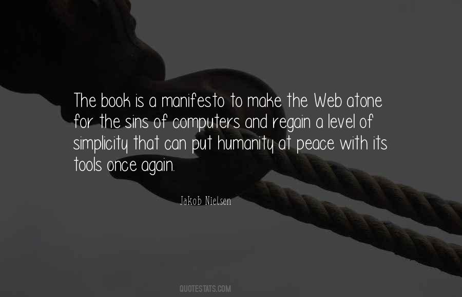 Quotes About Humanity And Peace #758787
