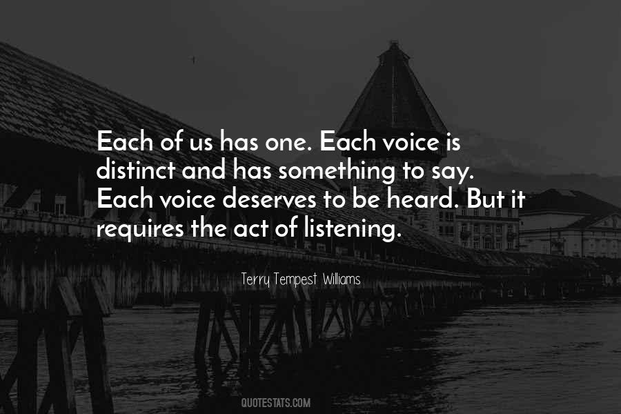 Quotes About Listening To What Others Say #172590