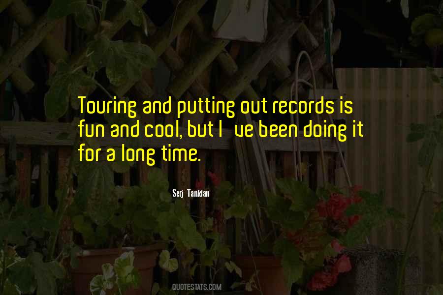 Quotes About Touring #1000057