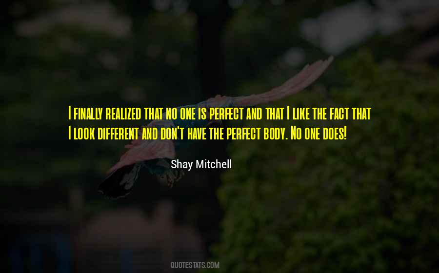 Quotes About The Perfect Body #1825760