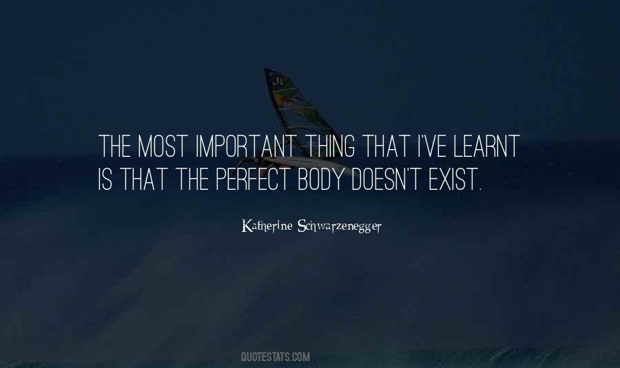 Quotes About The Perfect Body #786185
