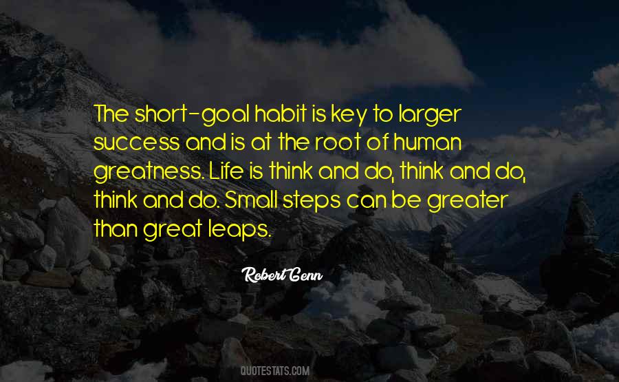 Quotes About Small Steps In Life #1055731