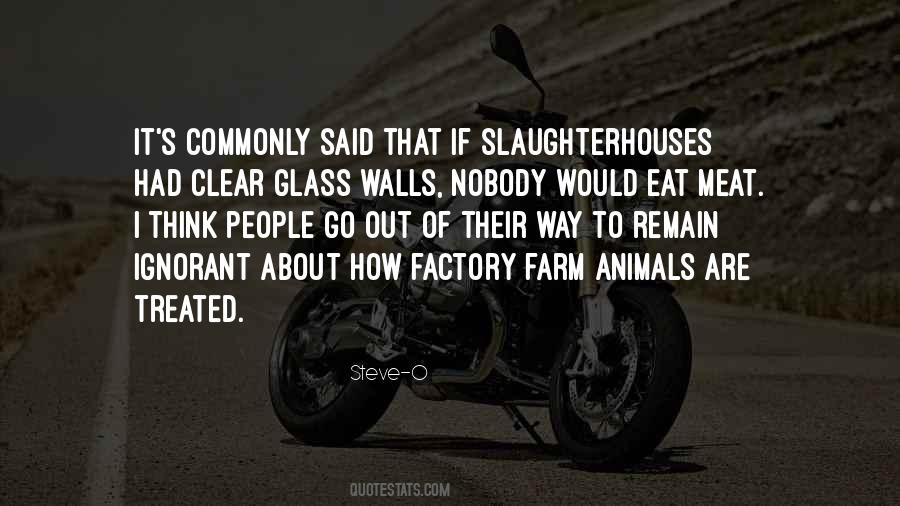 Quotes About Slaughterhouses #1798388