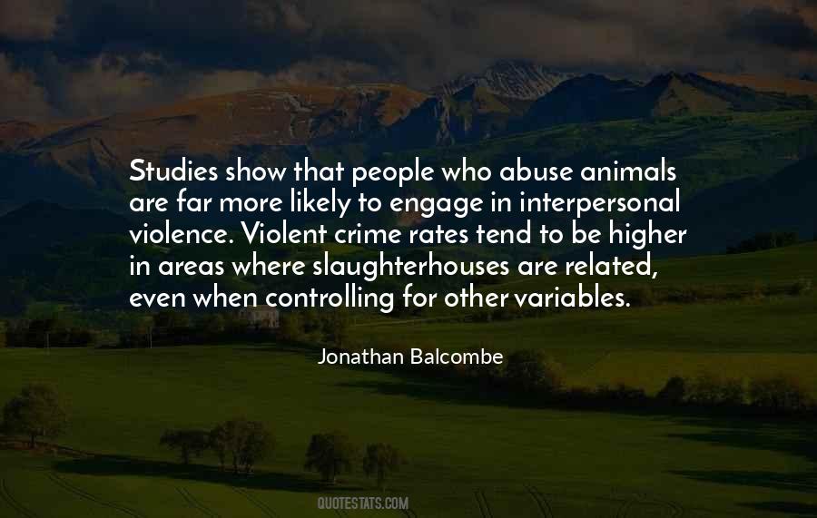 Quotes About Slaughterhouses #295316