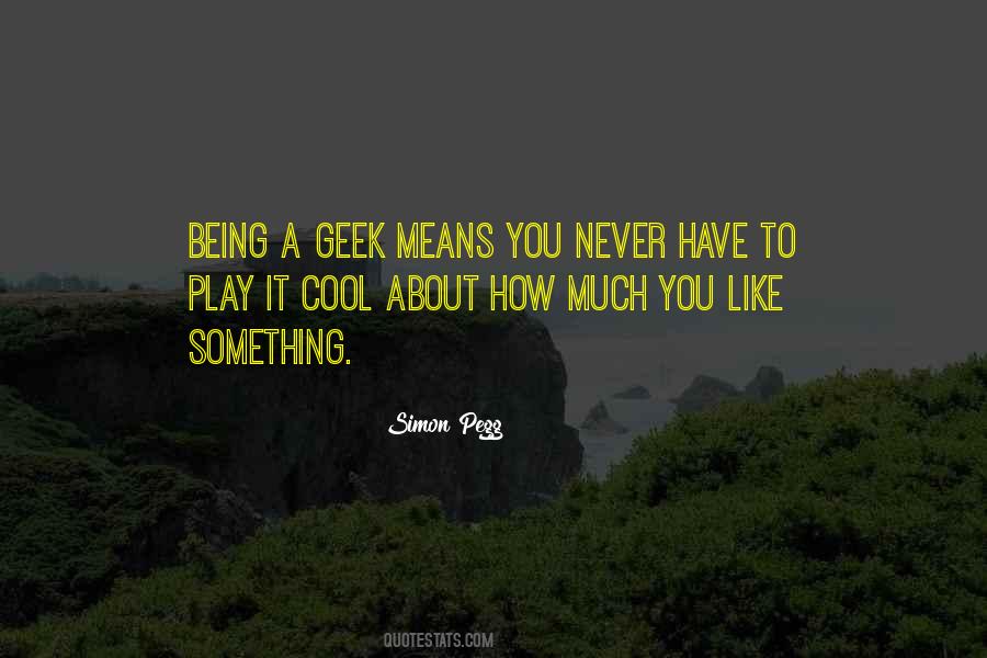 Pegg Quotes #793604
