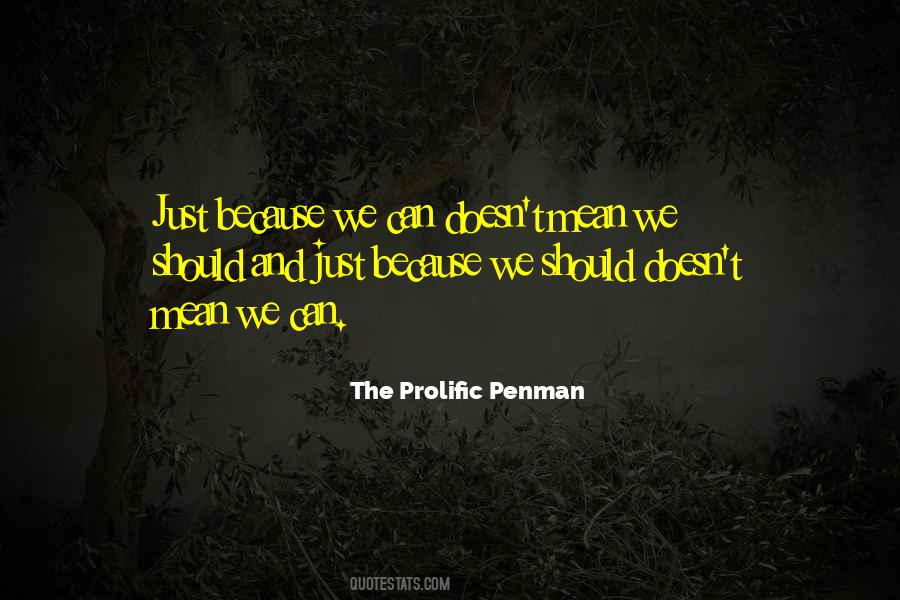 Penman Quotes #1306285