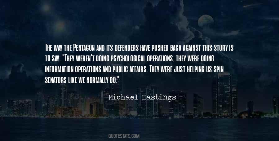 Pentagon's Quotes #931838