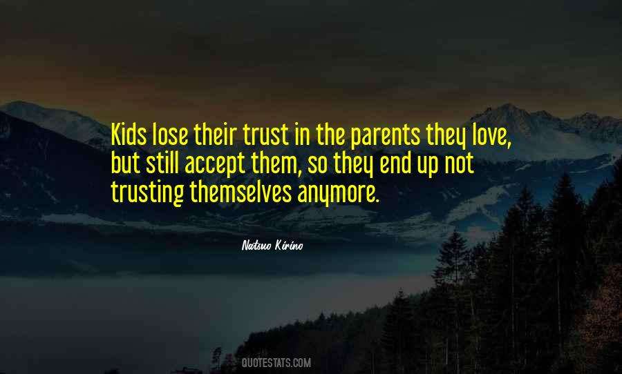 Quotes About Not Trusting #1065857