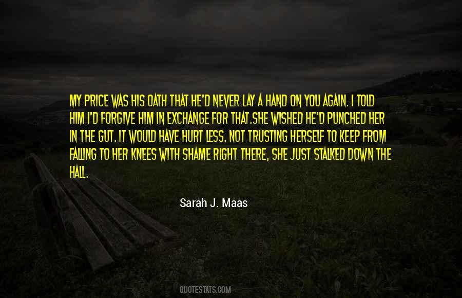 Quotes About Not Trusting #1244675