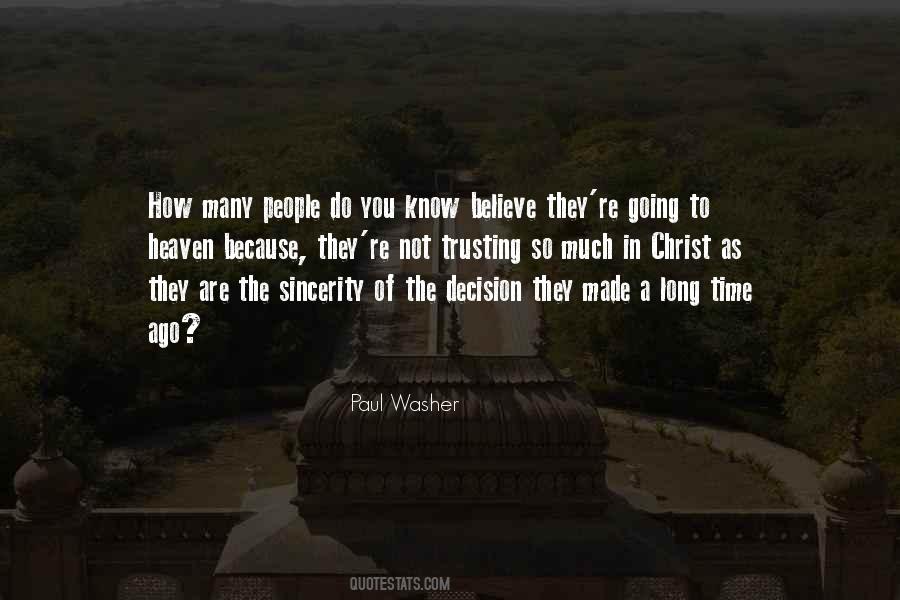 Quotes About Not Trusting #1302406