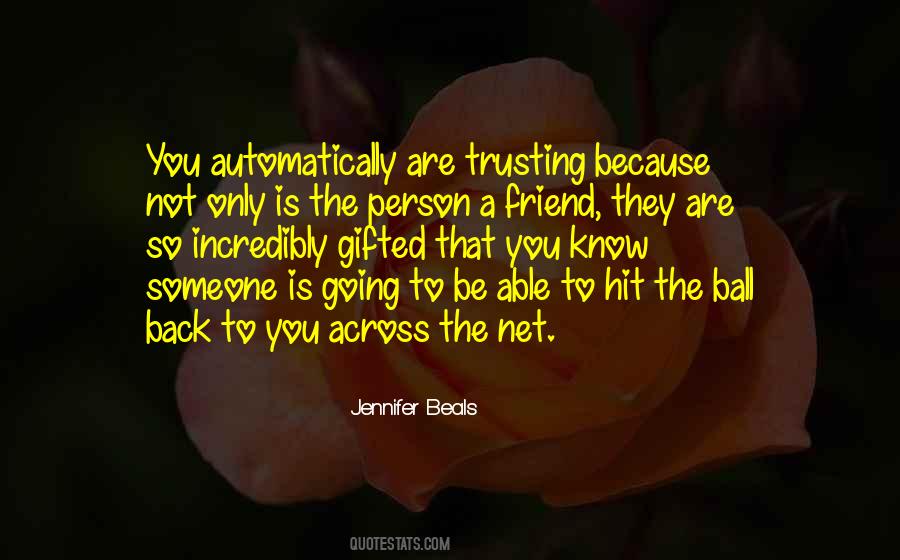 Quotes About Not Trusting #709325