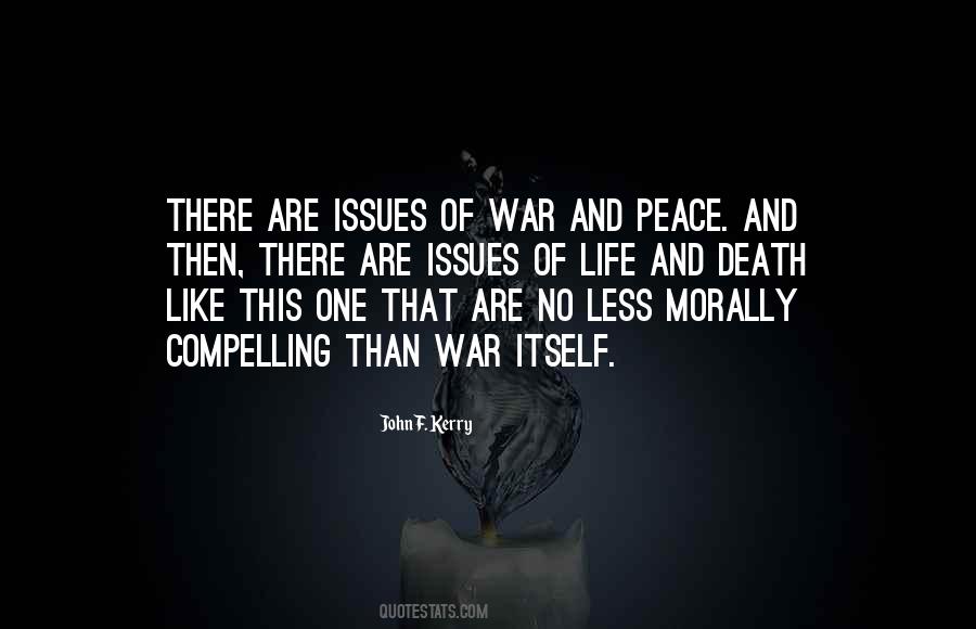 Quotes About War And Peace #1770511