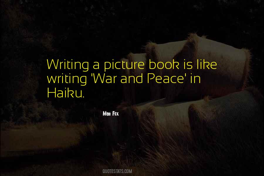 Quotes About War And Peace #807610