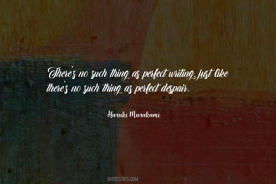Perfect's Quotes #11815