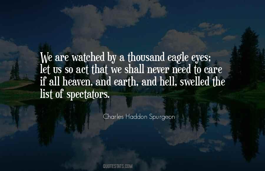 Quotes About Eagle Eyes #505897