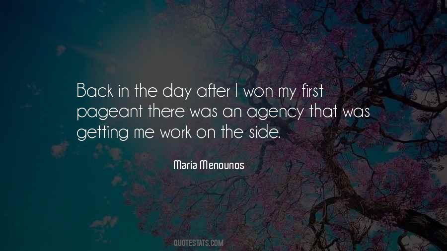 Quotes About Getting Back To Work #1786711
