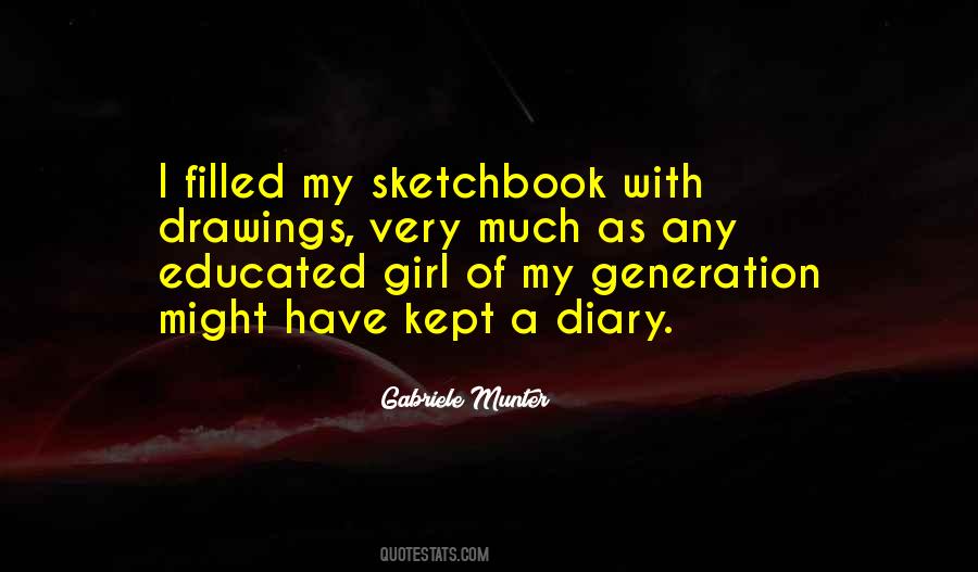 Quotes About Sketchbooks #281356