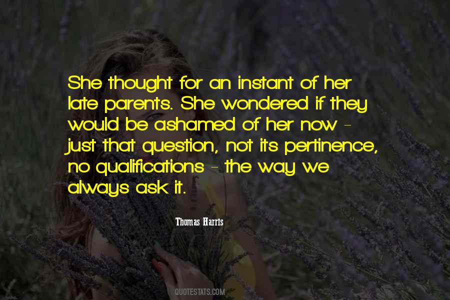 Pertinence Quotes #1032804