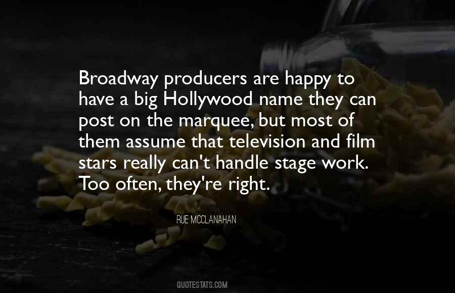 Quotes About Television And Film #1588116